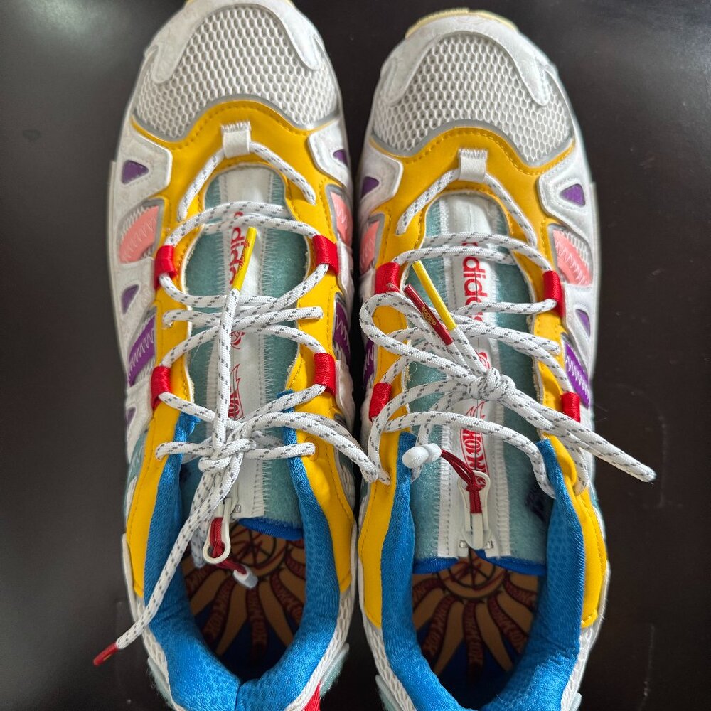 Adidas x Sean Wotherspoon Hot Wheels Super Turf Sneakers, Size 11.5 US Mens